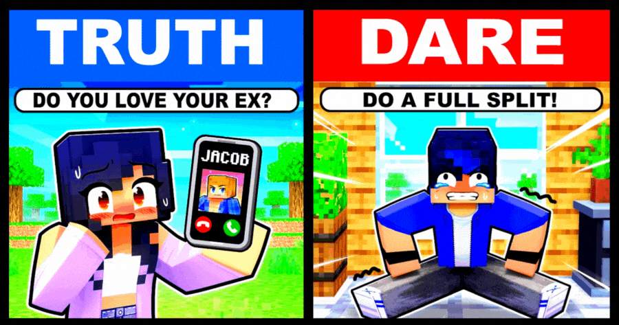 Minecraft But EXTREME TRUTH OR DARE⦠Challenge Now!